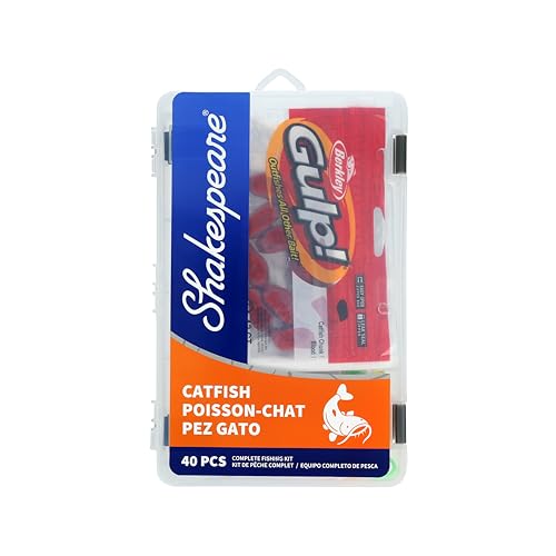Shakespeare Catch More Fish Fishing Tackle Kit - color: Catfish, style: New Model