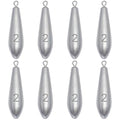 Drop Shot Fishing Weights Sinkers for Saltwater Freshwater Fishing - style: 2 Ounce-8pcs