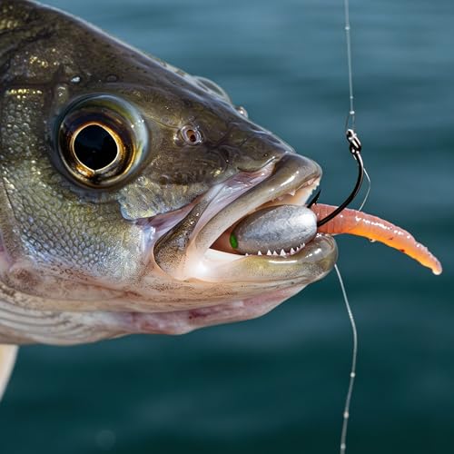 Egg Sinkers Bullet Fishing Weights Oval Shaped with Plastic Core Slip Sinkers for Catfish Fishing Casting Saltwater and Freshwater 1/5oz to 2oz - style: 4 Ounce-120g-5pcs