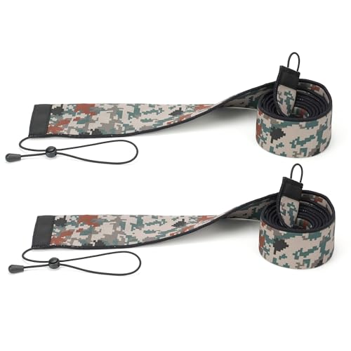 Neoprene Camo Fishing Rod Sleeves,Fishing Pole Sleeves,Fishing Rod Socks | UV Resistance,Puncture Resistant, Protect Casting, Spinning, Trolling Fishing Rods, Storage, tangled-free,75in,68in,60in - color: 2-Digital Camo, size: 69"
