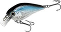 Lucky Craft LC 0.5 Squarebill Crankbait, Silent Fishing Lure for Bass Trout and Pike, Made in Japan, Freshwater Fishing Gear, Hard Bait Bass Lures - color: 052 Aurora Black
