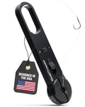Hook Threader – Fishing Knot Tying Tool for Small Hooks – Adjustable Fishing Nippers – Easy Threading Eyelets – Durable Aluminum & Stainless Steel Build