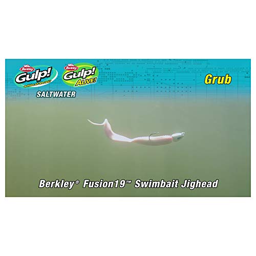 Berkley GASPG6-Soft Bait - color: Pearl White, size: 4in - Pint 4x7