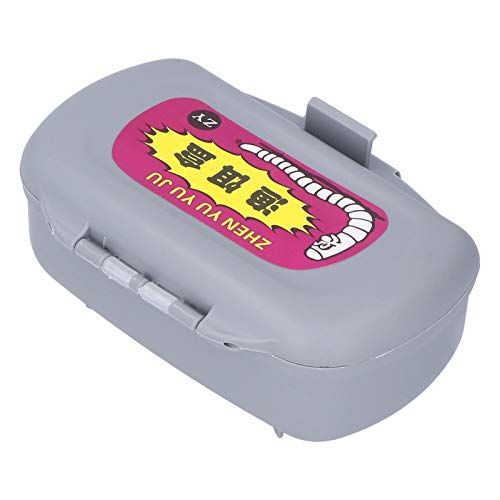 Fishing Bait Holder, Easy Access Bait Storage, Bait Container with Clip for Anglers, Freshwater and Saltwater Fishing