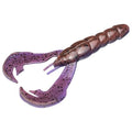 Strike King Rage Tail Craw - color: PB&J, size: 0.145 inch
