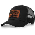 Fishing Gifts for Men - Snapback & Trucker Hats - American Flag Outdoor Fishing Hat - color: 01.black(bassflag)