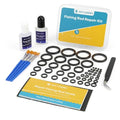 Fishing Rod Repair Kit,Fishing Pole Eyelet Ceramic Insert Eyes Repair with 52 Guide Rings and Supplies - color: 1 IN 1
