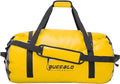 Buffalo Gear Waterproof Duffle Bag 40L 60L 80L Roll-top Dry Bag Heavy Duty Waterproof Duffel Travel Bag for Kayaking Rafting Boating Fishing Camping - color: Yellow, size: 60L