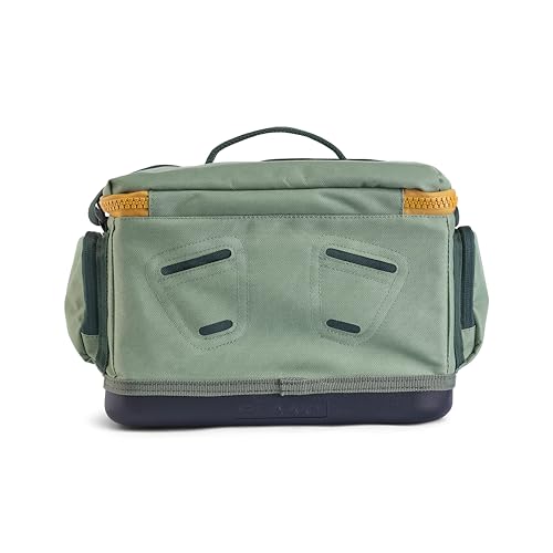 Plano Weekend 3600 Tackle Bag, Cutting-Edge Fishing Tackle Bag, Molded Waterproof Base, Spacious Storage, Die Cut Tool Sleeves, Daisy Chain Attachment Points - color: Moss, style: 3600 Tackle Case