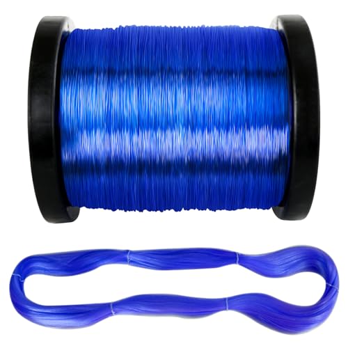 Geode Monofilament Fishing Line - Premium Resistant Nylon Mono Fishing Line 3-100lb - Superior Freshwater & Saltwater Mono Leader Materials 500/1200/2400yds - color: BLUE, size: 30LB(1200YDS)