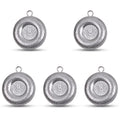 Disc Sinkers Fishing Weights, Coin Sinkers Weights Saltwater Surf Fishing Weights Catfishing Gear Tackle 8oz 6oz 5oz 4oz 3oz 2oz 1oz - style: 4oz-5pack