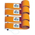 OLD18 Neoprene Fishing Rod Sleeve - Protective Rod Sock for Fishing Poles 6'-8' - Hook-Resistant Fishing Rod Case for Storage & Transport - Helps Keep Rods Afloat (Pack of 4)
