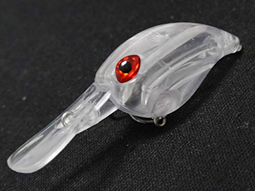 Blank Unpainted Minnow Crankbait Topwater Lipless Jerkbait Fishing Lures - color: UPC770P10