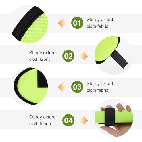6 Pcs Fishing Lure Wrap, 5.9 Inch Lure Covers, Bait Gloves Lures Shield for Fishing Rod, Fish Hook Storage Protectors, Pole Sleeve Guard for Protecting Fishermen(Green) - color: Green
