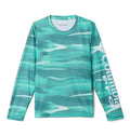 Columbia Super Terminal Tackle Long Sleeve - color: Glaze Green Obsidian, size: XX-Small