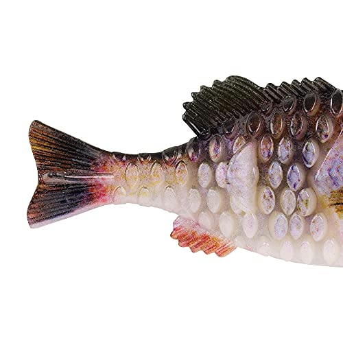 Berkley Powerbait Gilly Fishing Soft Bait - color: HD Bluegill, size: 110mm