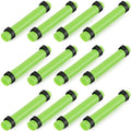 12 Pieces Fishing Rod Floats Fishing Pole Floats Kayak Gear with 24 Hook and Loop Straps for Boats Accessories