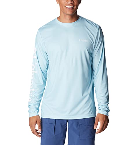 Columbia Terminal Tackle PFG™ Carey Chen Long Sleeve - color: Spring Blue/White Reef Cup, size: XX-Large