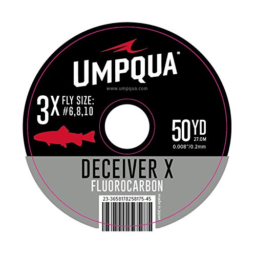 Umpqua Deceiver X Fluorocarbon Tippet - color: One Color, size: 7X - 50YDS