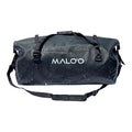 Malo’o Waterproof Dry Duffel, Heavy-Duty Roll Top Waterproof Gear Bag with Shoulder Strap & Molle Loops, Marine Duffel for Kayaking, Boating, Camping, Beach & Travel, Black, 60L - color: Black, size: 60L