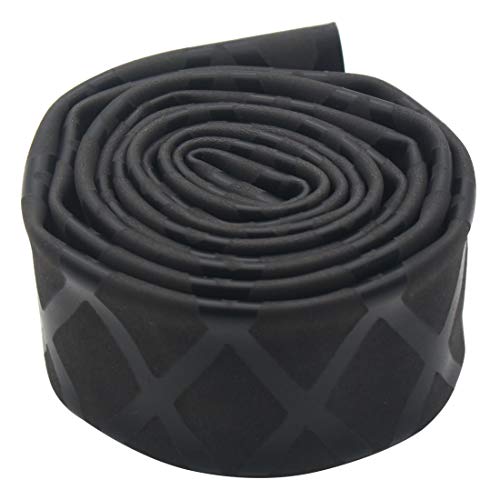 Heat Shrink Sleeve Wrap Tubing X-Tube Wrap Tubing for Fishing Rod Handle Cork with Non Slip Waterproof and Insulation 1 Meter. Diameter: 40mm, Black Lime2018 (Dia 40mm Black) - color: Dia 40mm Black