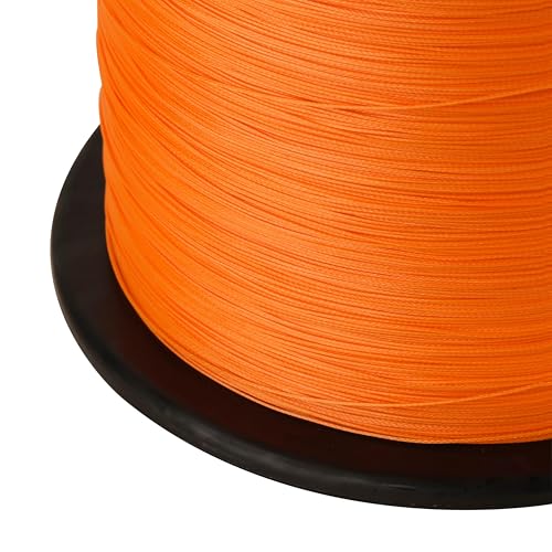 Berkley ProSpec Chrome Braid Fishing Line, Suitable for Saltwater Environments - color: Blaze Orange, size: 50lb - 3500yd
