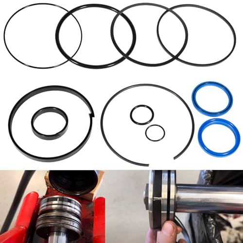 Hydraulic Log Splitter Cylinder Rebuild Seal Kit Suitable for 4.0" Bore x 1.75" Rod Cylinder - size: 4.0" Bore x 1.75" Rod