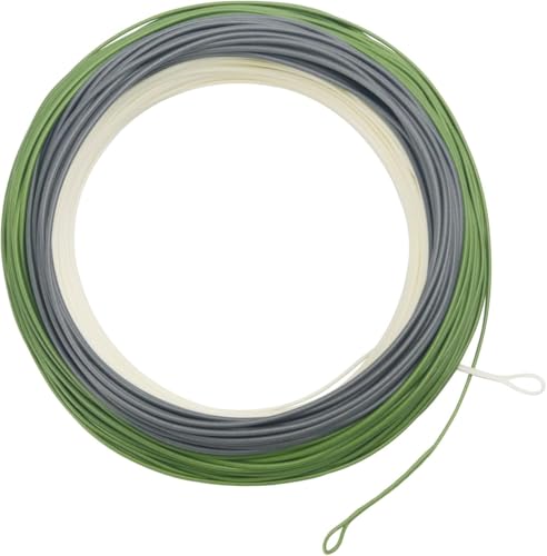 Maxcatch Troutlite Double Taper Floating Fly Line, 90ft, DT3F-DT6F, Easy Casting, with Two Welded Loops - size: DT6F-90FT