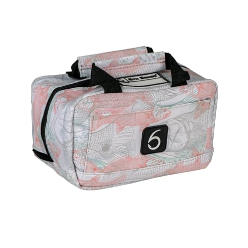 6th Sense Fishing Small Bait Bag - Durable Soft-Sided Storage for Bass, Salt Water, and Crappie Fishing (Inshore - Coral) - color: Inshore - Coral