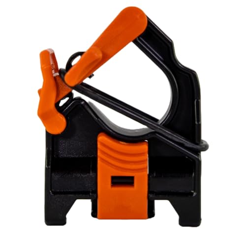 YakAttack FlipGrip Tool Holder – Spare Single Pack | Fits Fishing Rods, Paddles & ParkNPole | Three-Position Locking Design | Compatible with ClickTrac Rail System | Made in USA