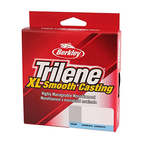 Berkley Trilene XL Monofilament Fishing Line - color: Fluorescent Clear/Blue, size: 300yd, style: 4lb Test