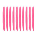 Worms for Bass Fishing FS/RE-04 | Salted Soft Plastic Fishing Lures ,with Hook Slot,Saltwater Freshwater Bass Baits - color: Pink-10pcs
