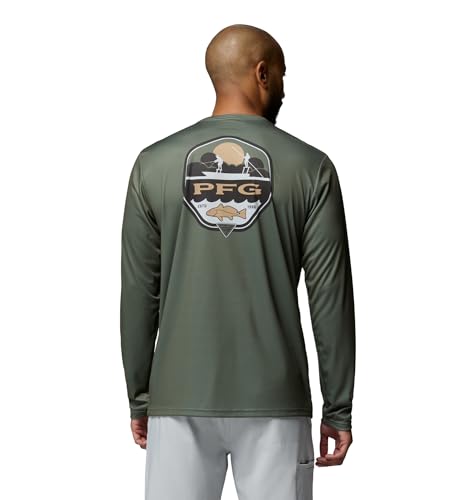 Columbia Terminal Tackle PFG Shield Long Sleeve - color: Cypress, size: XX-Large