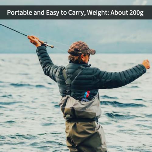 BORDSTRACT Fish Grabber, Three Claw Power Grip Fish Pliers, Non-Slip Metal Fish Gripper with Comfortable Plastic Handle, Fishing Pincer Dehooker for River Fishing, Sea Fishing, Ice Fishing