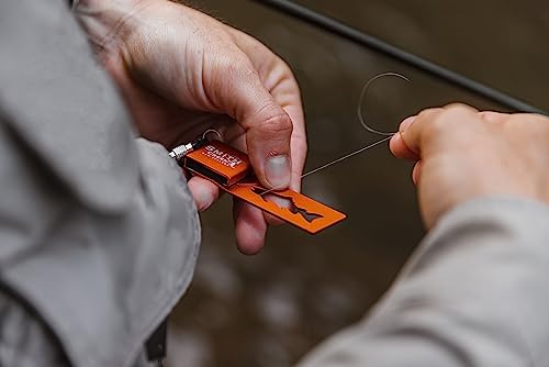 Smith Creek Spent Line Wrangler, Fishing Line Manager - color: burnt orange