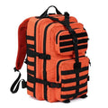 REEBOW GEAR Military Tactical Backpack for Men Large Army 3 Day Assault Pack Molle Hiking Daypack Bag (Orange-black) - color: Orange-black