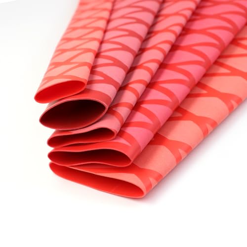 Fishing Rod Handle Grip Pole Wrap X-Tube Heat Shrink Tubing Non-Slip Insulated Abrasion Sleeve-Length:39" Diameter:1-3/16" (Red) - color: Red, size: Diamter:30mm"(1-3/16 inch)