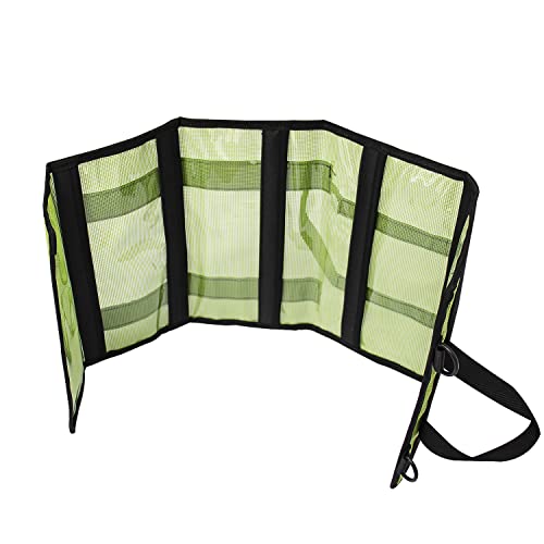 Lure Bag 6 Pocket PVC Protective Cover Durable Fishing Bag Trolling Lure Tackle Box - size: Small