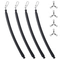 Dragging Weights for Catfishing Trolling, Drifting Dragging Sinkers, Bottom Search Lead Stick Weights and 3 Way Rig - style: 2oz, 4-pcs