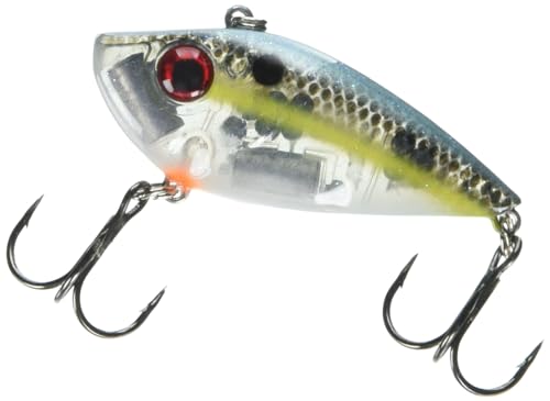 Strike King Red Eyed Shad Lipless Hard Bait - color: 500 - Clear Ghost Sexy Shad