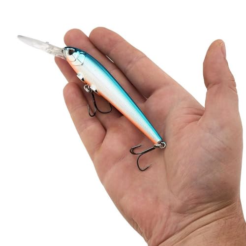 Berkley Berkley Deep Hit Stick - color: Blue Chrome, size: 4 1/4in - 1/2 oz