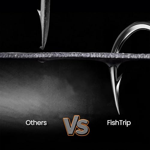 FishTrip Catfish Hooks Big River Hooks, 25/50pcs Live Cut Bait Fishing Hook for Catfishing Flathead Saltwater Freshwater - size: 3/0_25pcs