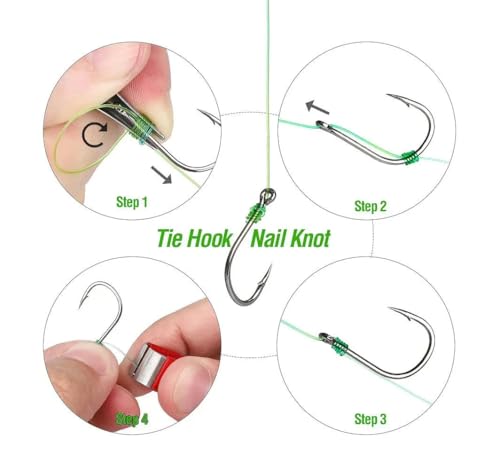 1Pc Fast Tie Nail Knotter Line Cutter Clipper Nipper Hook Fishing Tackle Gear Fishing Quick Knot Tool Sharpener Fly Tying Tool - color: red 1pc