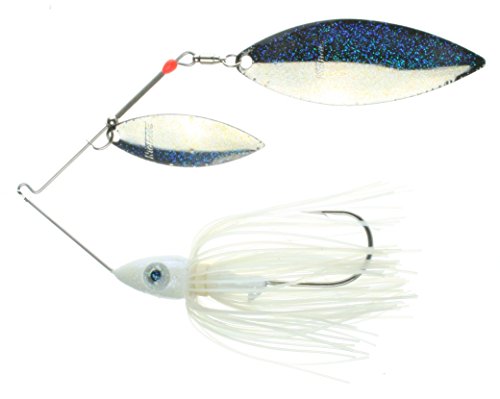 Nichols Lures Pulsator Depth Finder Metal Flake Spinnerbait - color: Blue Shad Nickel Blue