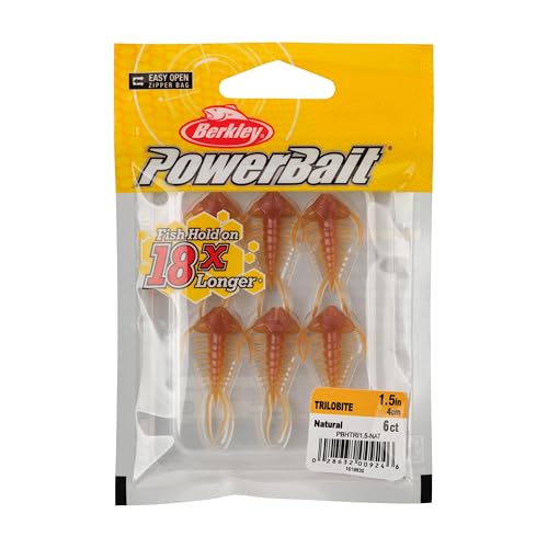Berkley PowerBait Trilobite Fishing Soft Bait - color: Natural