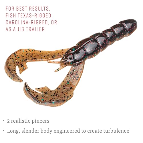 Strike King Rage Tail Craw - color: Big Tex, size: 4 inch