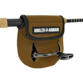 Angler Armour Spinning Reel Cover, Fishing Reel Case, Fishing Reel Cover, Spinning Reel Sleeve, Spinning Reel Case, Spinning Reel Protector, Fits 1000, 2000, 3000, 3500 Series Reels (Brown) - color: Brown