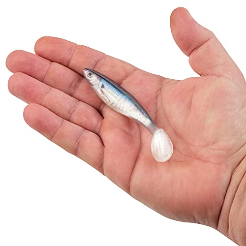 Berkley PowerBait The Champ Swimmer Fishing Soft Bait - color: HD Gizzard Shad, size: 3.8"