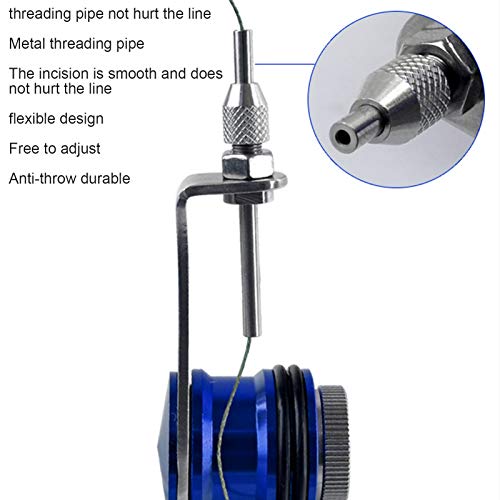 Assist Knotting Machine, Fishing Knot Tying Tool for Assist Knotting Machine Fishing Tackle Accessories (Blue), Odorkle6o8nx0gv9t-13