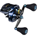 Baitcasting Fishing Reels - 500 Size Casting 6.5:1 Gear Ratio Speed Spool Baitcaster Reels - 6+1 BB Carbon Fiber Drag Magnetic Braking System Low Profile Saltwater Offshore Fishing Baitcasting Reel - style: Left Double Handle